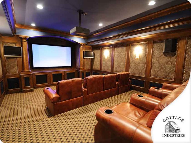 luxury homes theater