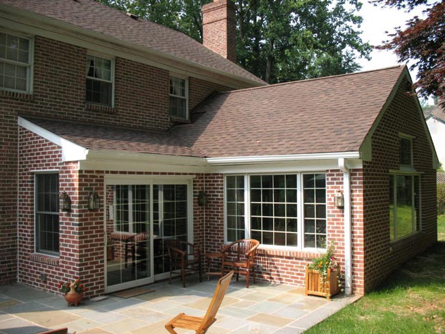 Brick Family Room Wayne Pa