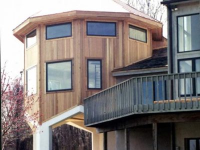 Copper Roof Family Room In Villanova Pa