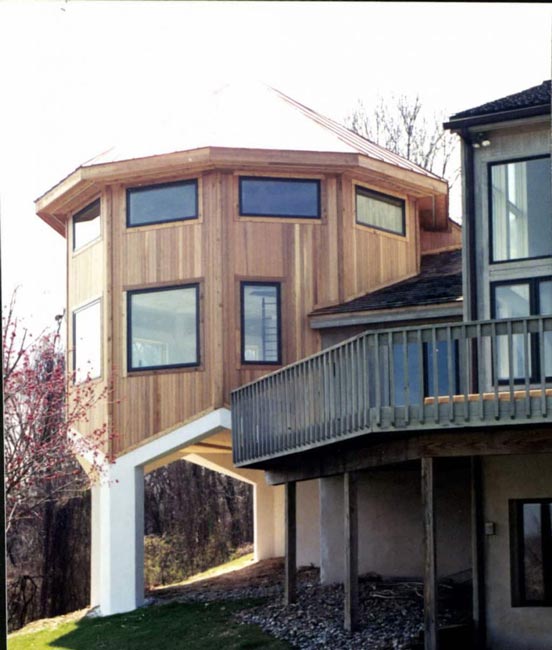 Copper Roof Family Room In Villanova Pa