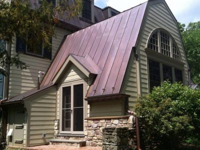 Copper Roof Family Room Villanova Pa