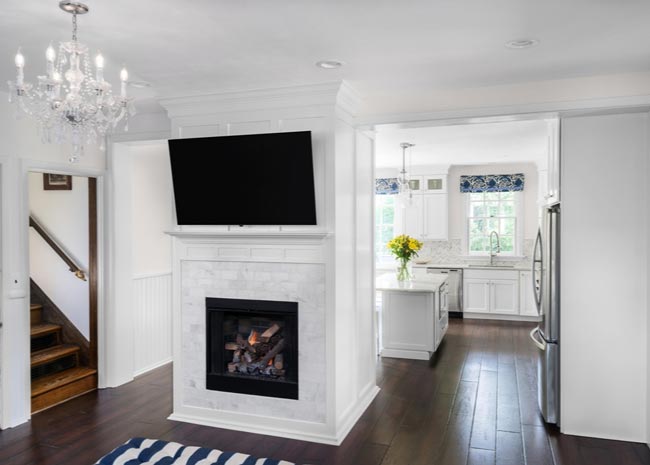 Kitchen Family Room Combination