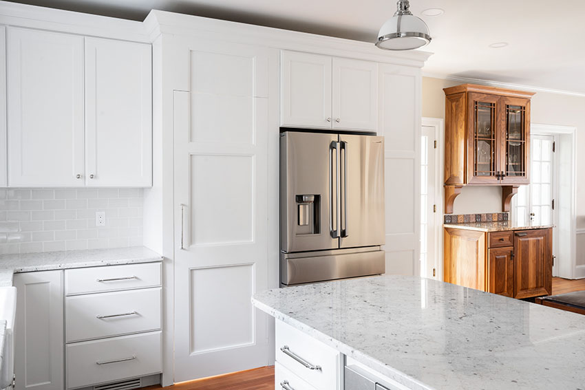 Gallery Kitchen With Hidden Door Closed